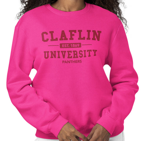 Claflin University Panthers - PINK Edition  (Sweatshirt)