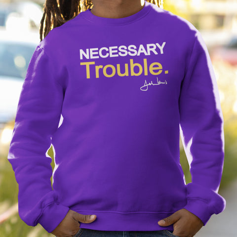 Necessary Trouble - Gold Edition (Men's Sweatshirt)