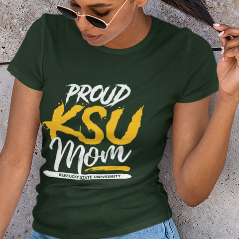 Proud Kentucky State University Mom NextGen (Women's Short Sleeve)