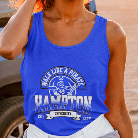 Hampton University Walk Like A Pirate (Unisex Tank)