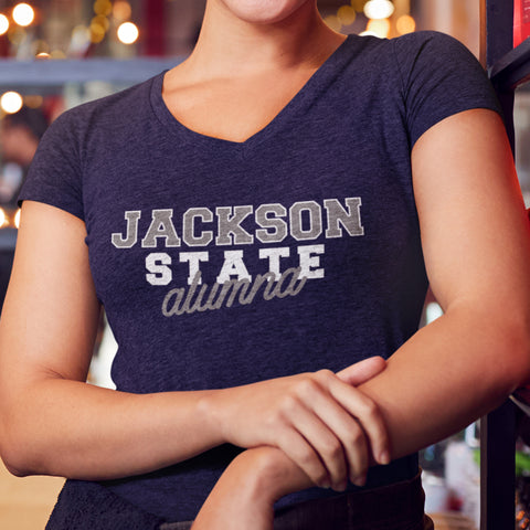 Jackson State Alumna (Women's V-Neck)