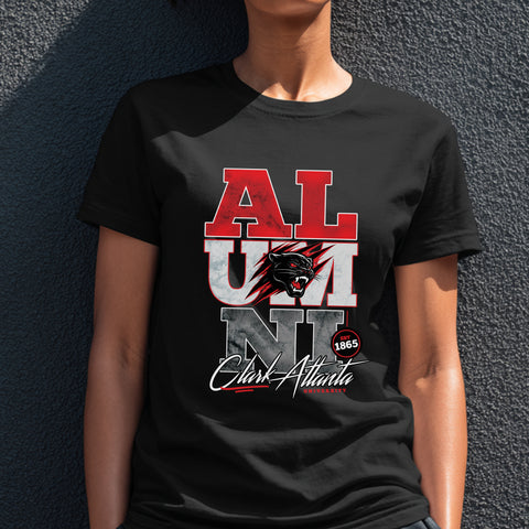 Clark Atlanta University Alumni Signature Series - Vintage/Grunge Style (Women's Short Sleeve)