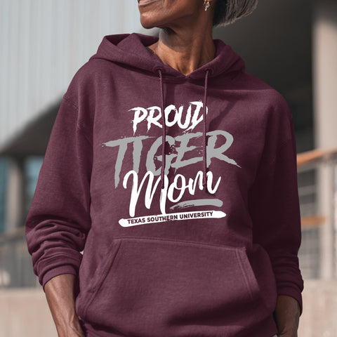 Proud Texas Southern Tiger Mom (Unisex Hoodie)