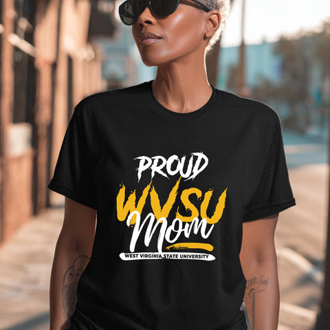 Proud WVSU Mom (Women's Short Sleeve) West Virginia State