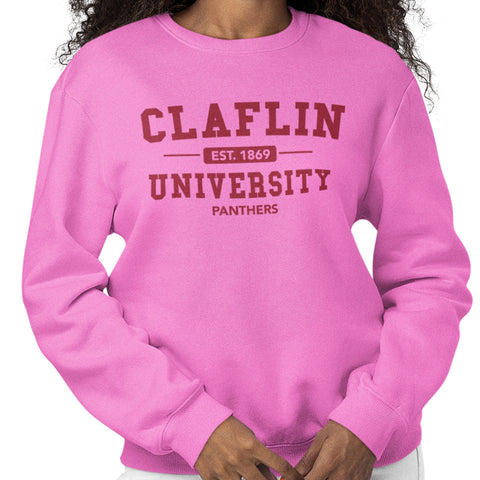 Claflin University Panthers - PINK Edition  (Sweatshirt)