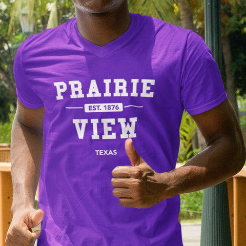 Prairie View University Panthers (Men's V-Neck)