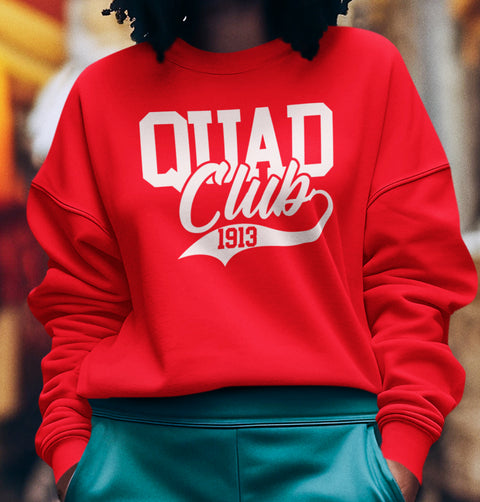 Quad Club - Delta Sigma Theta 1913 (Women's Sweatshirt)