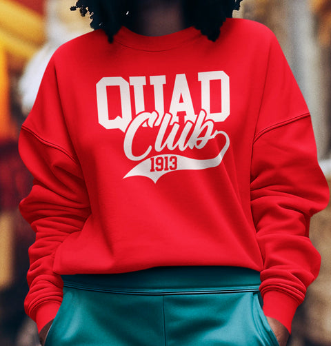 Delta Sigma Theta 1913 - Greek Line Number Club (Women's Sweatshirt)