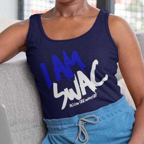 I AM SWAC - Jackson State University (Women's Tank)