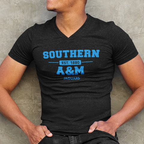 Southern University Jaguars (Men's V-Neck)