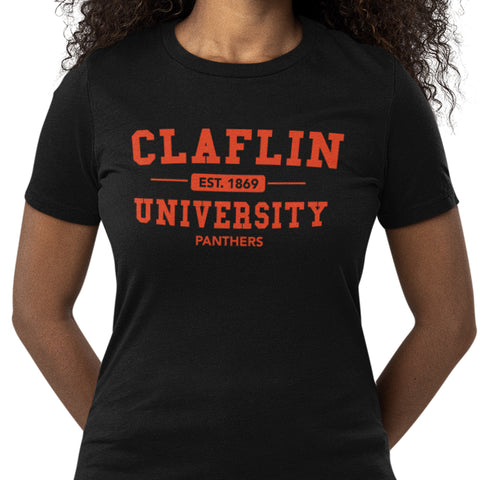 Claflin University Panthers (Women's Short Sleeve)