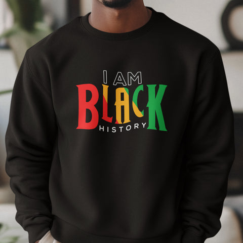 I Am Black History - Pan-African Edition (Sweatshirt)