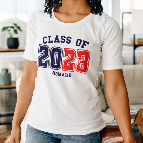 Howard University Class of YYYY (Women's Short Sleeve)