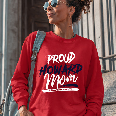Proud Howard University Mom NextGen (Unisex Sweatshirt)