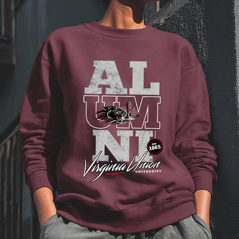 Virginia Union University Alumni Signature Series Sweatsuit (Sweatshirt + Sweatpants)