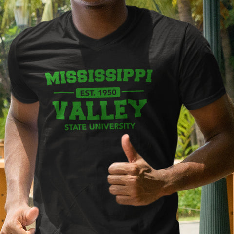 Mississippi Valley Delta Devils - Mississippi Valley State University (Men's V-Neck)