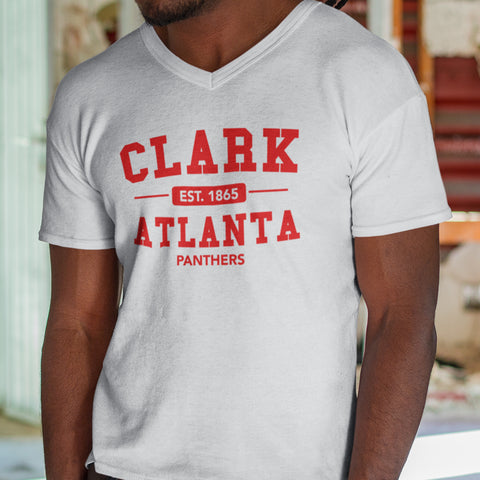 Clark Atlanta Panthers (Men's V-Neck)