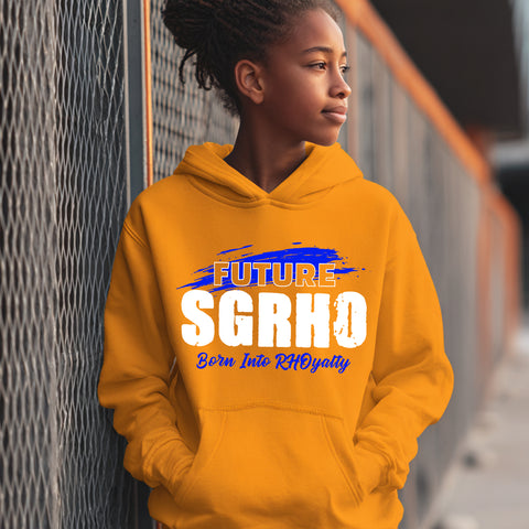 Future SGRho NextGen (Gold Youth Hoodie) - Sigma Gamma Rho