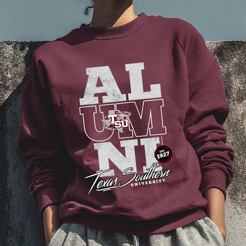 Texas Southern University Alumni Signature Series Sweatsuit (Sweatshirt + Sweatpants)