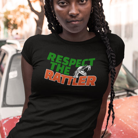 Respect The Rattler - FAMU (Women's Short Sleeve)