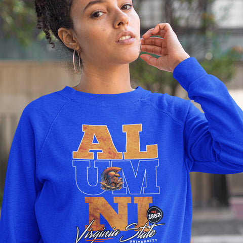 Virginia State University Alumni Signature Series Sweatsuit (Sweatshirt + Sweatpants)