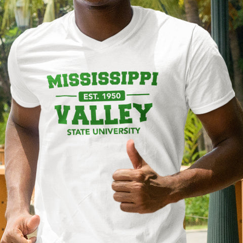 Mississippi Valley Delta Devils - Mississippi Valley State University (Men's V-Neck)