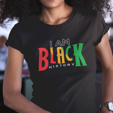 I Am Black History - Pan-African Edition (Women's Short Sleeve)