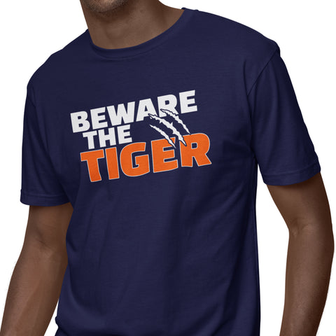 Beware The Tiger - Savannah State University (Men's Short Sleeve)