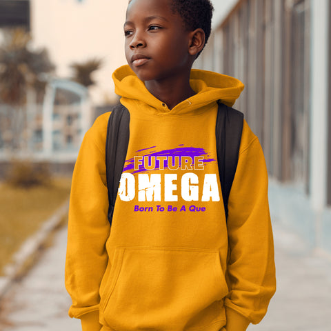 Future Omega NextGen (Gold Youth Hoodie) - Omega Psi Phi