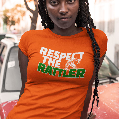 Respect The Rattler - FAMU (Women's Short Sleeve)