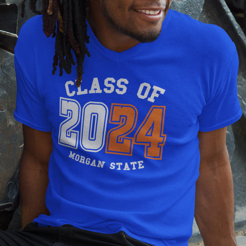 Morgan State Univ Class of YYYY (Men's V-Neck)