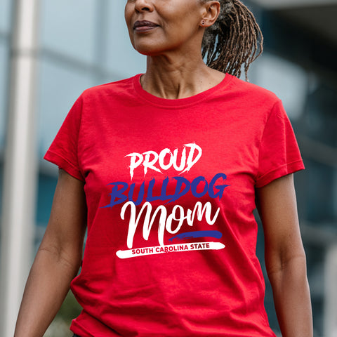 Proud SCSU Bulldog Mom (Women's Short Sleeve) South Carolina State