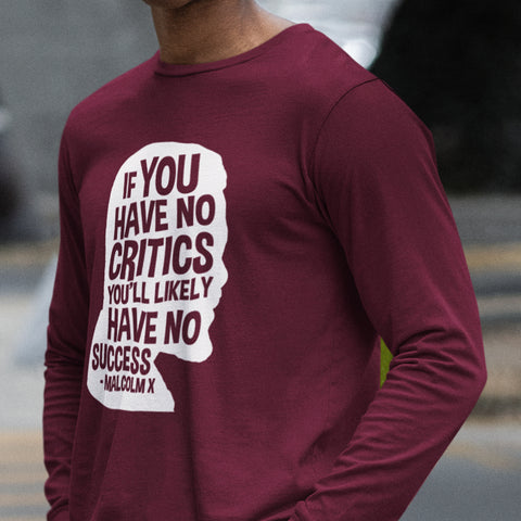 Malcolm Quote (Men's Long Sleeve)