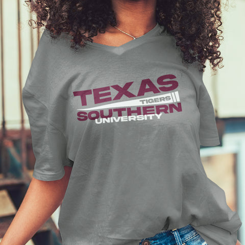 Texas Southern - Flag Edition (Women's V-Neck)