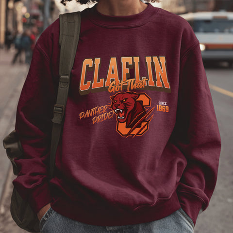 Claflin "Got That" Panthers (Unisex Sweatshirt)