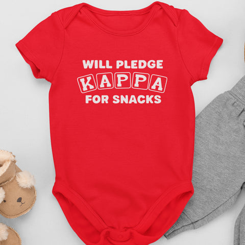 Kappa Alpha Psi 2-Pack v.3 (Onesie) - Kappa Infant Bodysuit