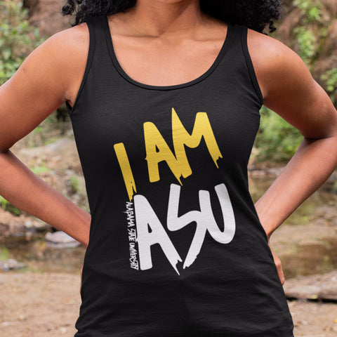 I AM ASU - Alabama State (Women's Tank)