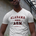 Alabama A&M Bulldogs (Men's V-Neck)