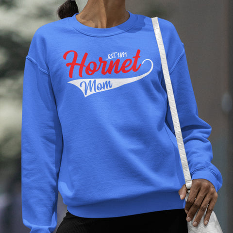 Hornet Mom 1891 - Delaware State (Women's Sweatshirt)