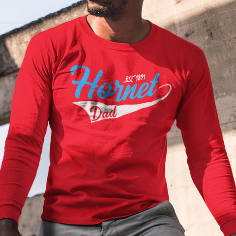 Hornet Dad - Delaware State University (Men's Long Sleeve)