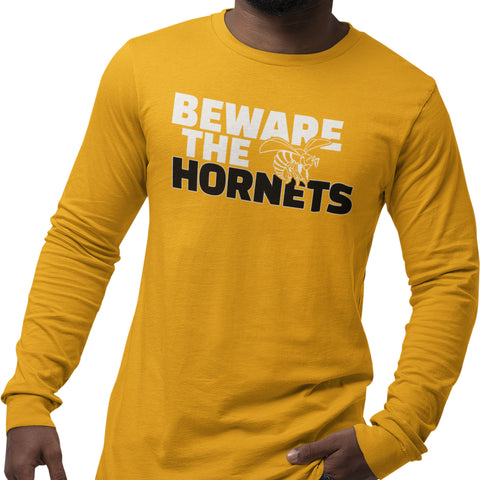 Beware The Hornets - Alabama State University (Men's Long Sleeve)