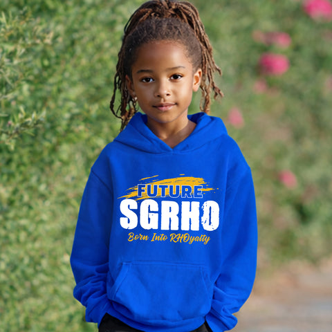 Future SGRho NextGen (Royal Blue Youth Sweatshirt/Hoodie) - Sigma Gamma Rho