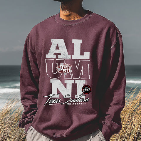 Texas Southern University Alumni Signature Series Sweatsuit (Sweatshirt + Sweatpants)