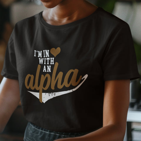In Love With An Alpha (Women's Short Sleeve)