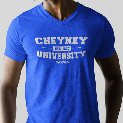 Cheyney University Wolves (Men's V-Neck)