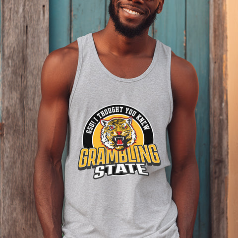 GSU Thought You Knew! (Sport Gray Unisex Tank) Grambling State University
