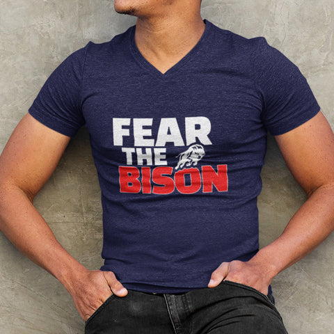 Fear The Bison - Howard University (Men's V-Neck)