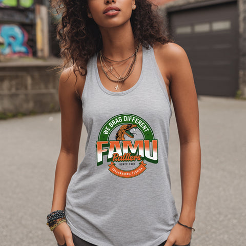 FAMU We Brag Different (Unisex Tank) Florida A&M University