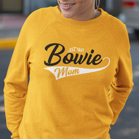 Bowie Mom 1865 - Bowie State University (Women's Sweatshirt)