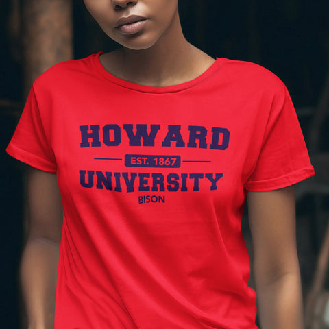 Howard University (Women's Short Sleeve)